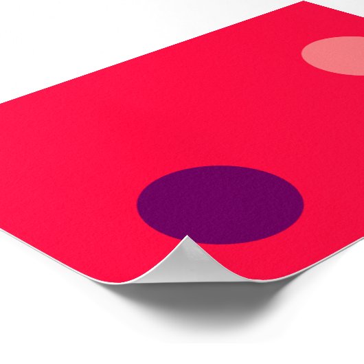 赤 ポスター (角)