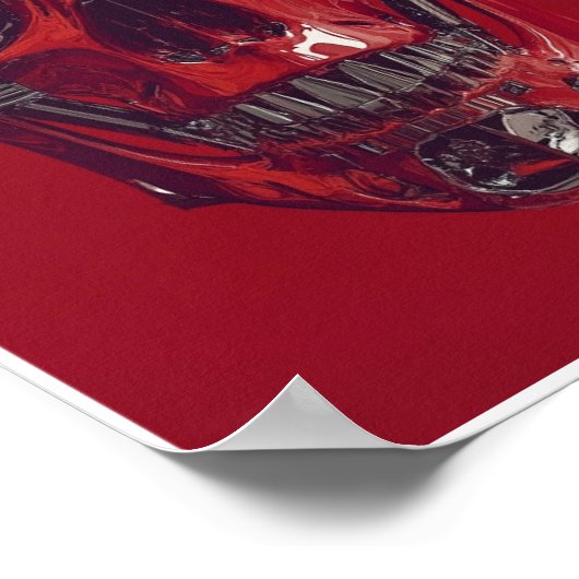 赤 ポスター (角)