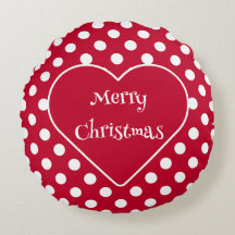 赤+ポルカの白いドット