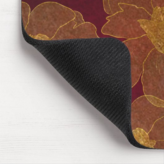 赤 マウスパッド (コーナー)