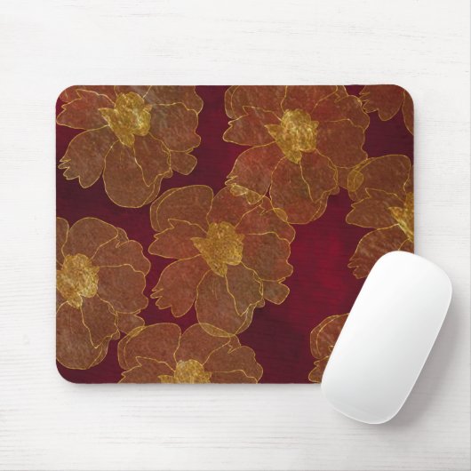 赤 マウスパッド (マウス)