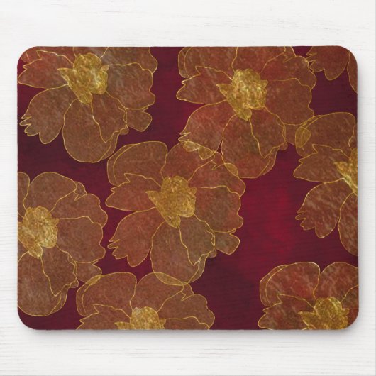 赤 マウスパッド (正面)