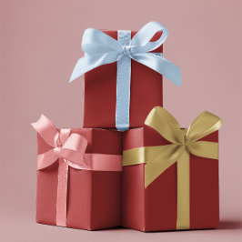 赤 – ラッ伝統的プ紙シート ラッピングペーパーシート