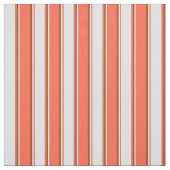 赤、ラベンダー、茶色の線 ファブリック (見本)