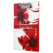 赤(リ感じボンクリップボード付き) クリップボード (左)