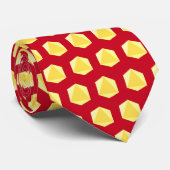 赤(多面体サイコロ) ネクタイ (ロール)