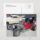 赤、改造1 ポストカード (正面/裏面)