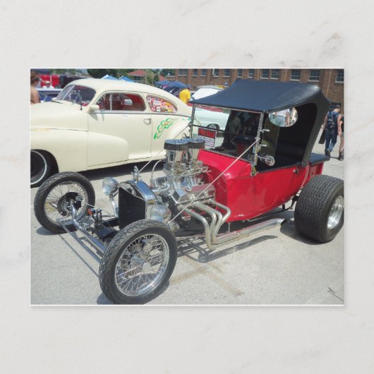 赤、改造1 ポストカード (正面)