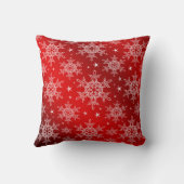 赤，明るい，星，布，オーナメント，テクチモダンル クッション (裏面)