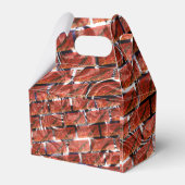 赤、格子や煉瓦の効果に気泡が?メタリ フェイバーボックス (裏面サイド)