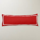 赤(無地の白) ボディピロー (裏面)