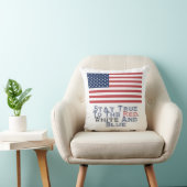 赤、白および青 クッション (椅子)