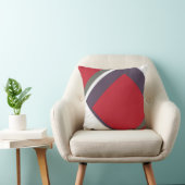 赤+白オフサイドシェイプ抽象芸術クッシモダンョン クッション (椅子)