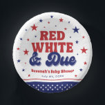赤、白、および期限4日7月の愛国的な赤ちゃんシャワー ペーパーボウル<br><div class="desc">7月祝愛国的な赤ちゃんシャワー紙プレートの「赤、白と期限」の4thでスタイルする準備をしなさい！これらの楽しい紙プレートは、赤、白、青の色のフェスティバルデザインを特徴とし、星やストライプのような愛国的な要素で飾られる。お祝いに愛国的な魅力のtouchを追加しながら、あなたの赤ちゃんシャワーで美味しいお菓子や軽食を提供するのに最適。あなたは独立の日に赤ちゃんシャワーを開催するか、単に愛国的なテーマを愛するかにかかわらず、これらの紙のプレートはあなたのお祝いを特別で思い出に残る。</div>