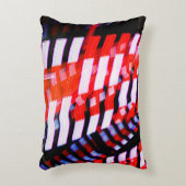赤（白）と青 アクセントクッション (正面(垂直))