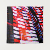 赤（白）と青 タペストリー (正面)