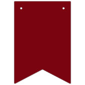 赤（白）と青 バンティングフラッグ (第1の旗)