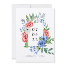 赤（白）と青 |フローラ登録日の保存