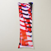 赤（白）と青 ボディピロー (正面縦)