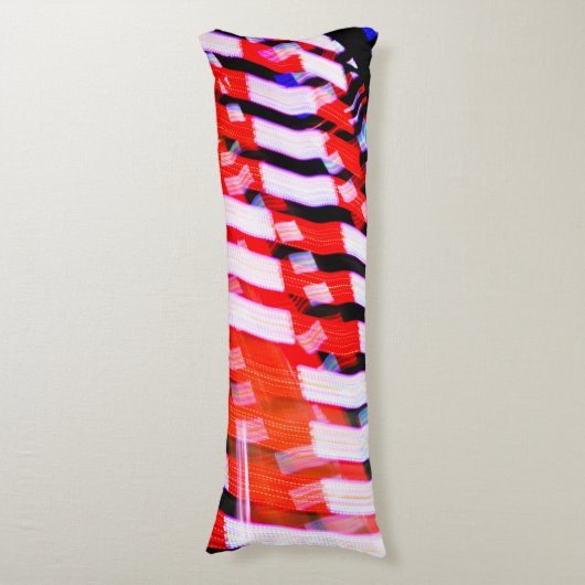 赤（白）と青 ボディピロー (正面縦)