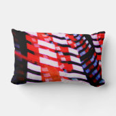 赤（白）と青 ランバークッション (裏面)