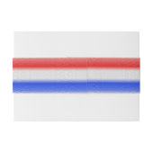 赤（白）と青 招待状ベリーバンド (裏面例)