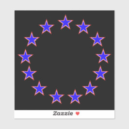 赤(白)と青(青) 13 シール