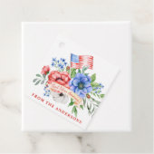 赤（白）と青 God Bless America | God Bless フェイバータグ (インサイチュ)