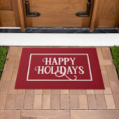 赤（白） ドアマット