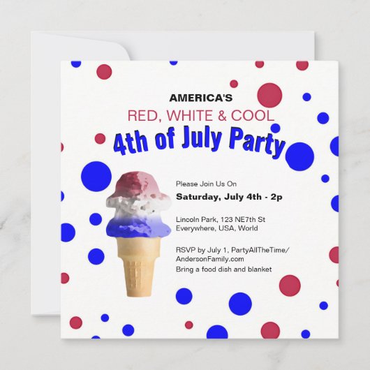 赤、白、フラットカクールード (正面)