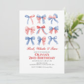 赤・白・二の弓7月2日の誕生日4日 招待状 (スタンド正面)