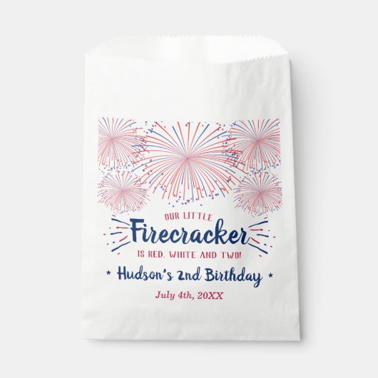 赤、白、二!7月2日の誕生日(4日) フェイバーバッグ (正面)