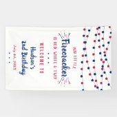 赤、白、二!7月2日の誕生日(4日) 横断幕 (横)