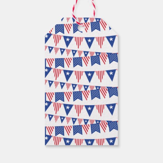 赤、白、二!7月2日の4日パーティー ギフトタグ (裏面)