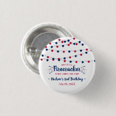 赤、白、二!7月2日の4日パーティー 缶バッジ (正面&裏面)