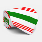 赤、白、緑のキャンディーケーンタイ ネクタイ (ロール)