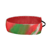 赤、白、緑の抽象芸術ヘッドバンド アスレチックヘッドバンド (右)