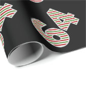 赤、白、緑　”６４”　クリスマスの日に開催される第６４回目のイベント ラッピングペーパー (ロールコーナー)