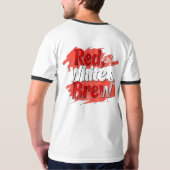 赤、白、醸造 Tシャツ (裏面)