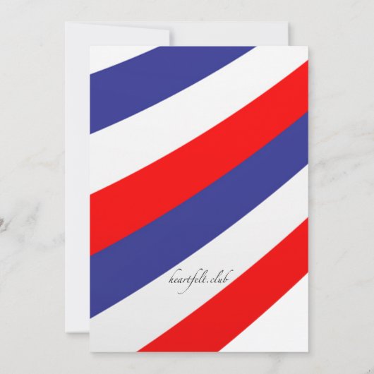 赤、白、青のお祝い 招待状 (裏面)