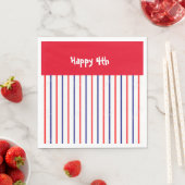 「赤・白・青のガッピー四日」昼食会 スタンダードランチョンナプキン (インサイチュ)