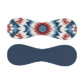 赤、白、青のタイ染料 野球ボール (パネル)