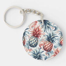 赤・白・青のパイナップル