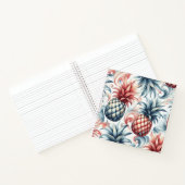 赤・白・青のパイナップル ノートブック (内部)
