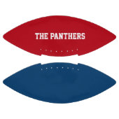 赤、白、青のフットボカスタムール アメリカンフットボール (パネル)