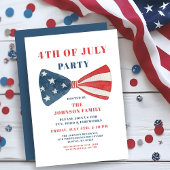 赤・白・青の弓7月4日 招待状