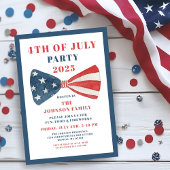 赤・白・青の弓7月4日 招待状