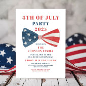 赤・白・青の弓7月4日 招待状