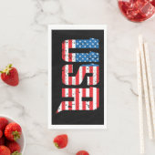 赤、白、青の愛国心のあるアメリカ (インサイチュ)