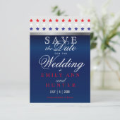 赤、白、青の愛国的な星 セーブザデート (スタンド正面)